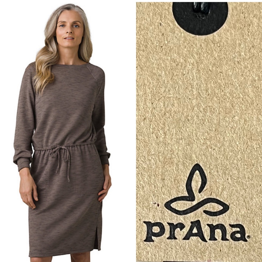 Prana Brown Casual Dress